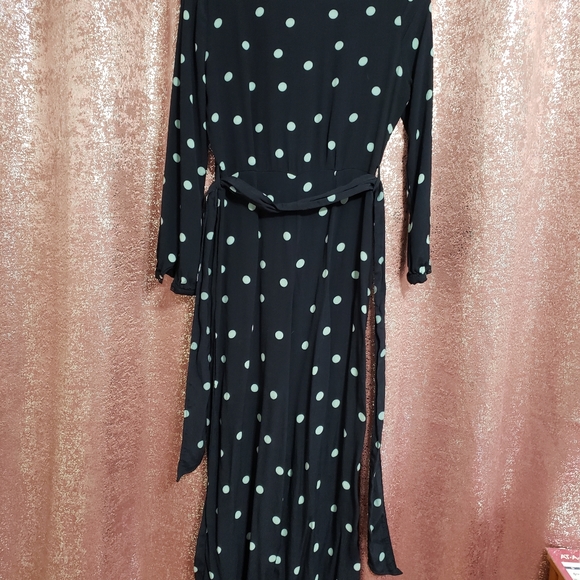 Mango polka-dot long jumpsuit - Picture 5 of 9